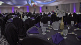 Purple and Black Ballroom 1